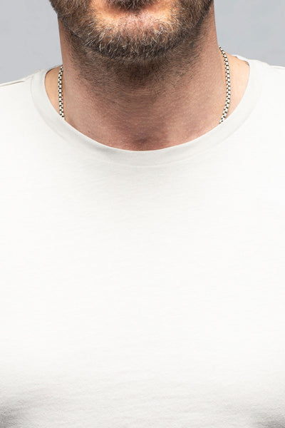 Pismo Cotton Tee In Cement | Mens - Shirts - T-Shirts | Georg Roth