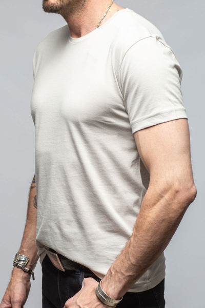 Pismo Cotton Tee In Cement | Mens - Shirts - T-Shirts | Georg Roth