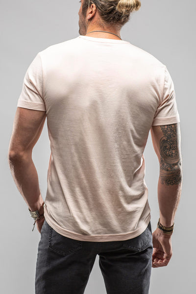 Georg Roth Pismo Cotton Tee In Pink Mens - Shirts - T-Shirts