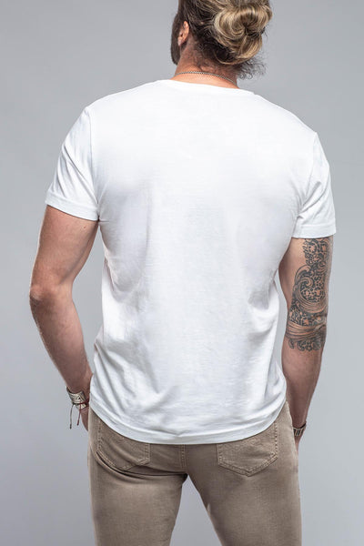 Georg Roth Pismo Cotton Tee In White Mens - Shirts - T-Shirts