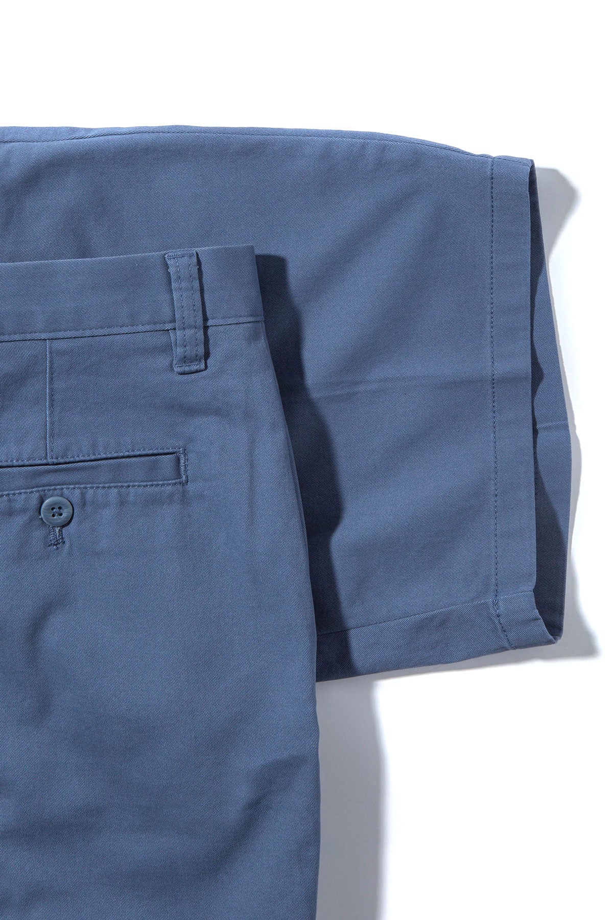 Georg Roth Rockport 9" Stretch Cotton Shorts in Med Blue Mens - Shorts