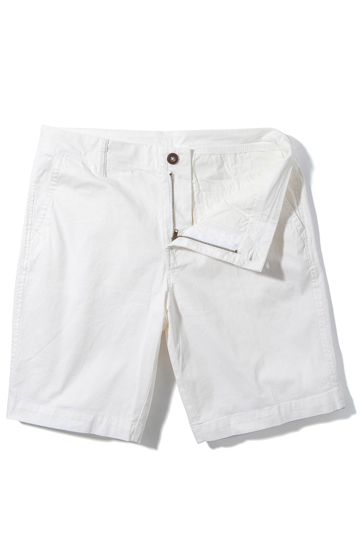 Georg Roth Rockport 9" Stretch Cotton Shorts in White Mens - Shorts