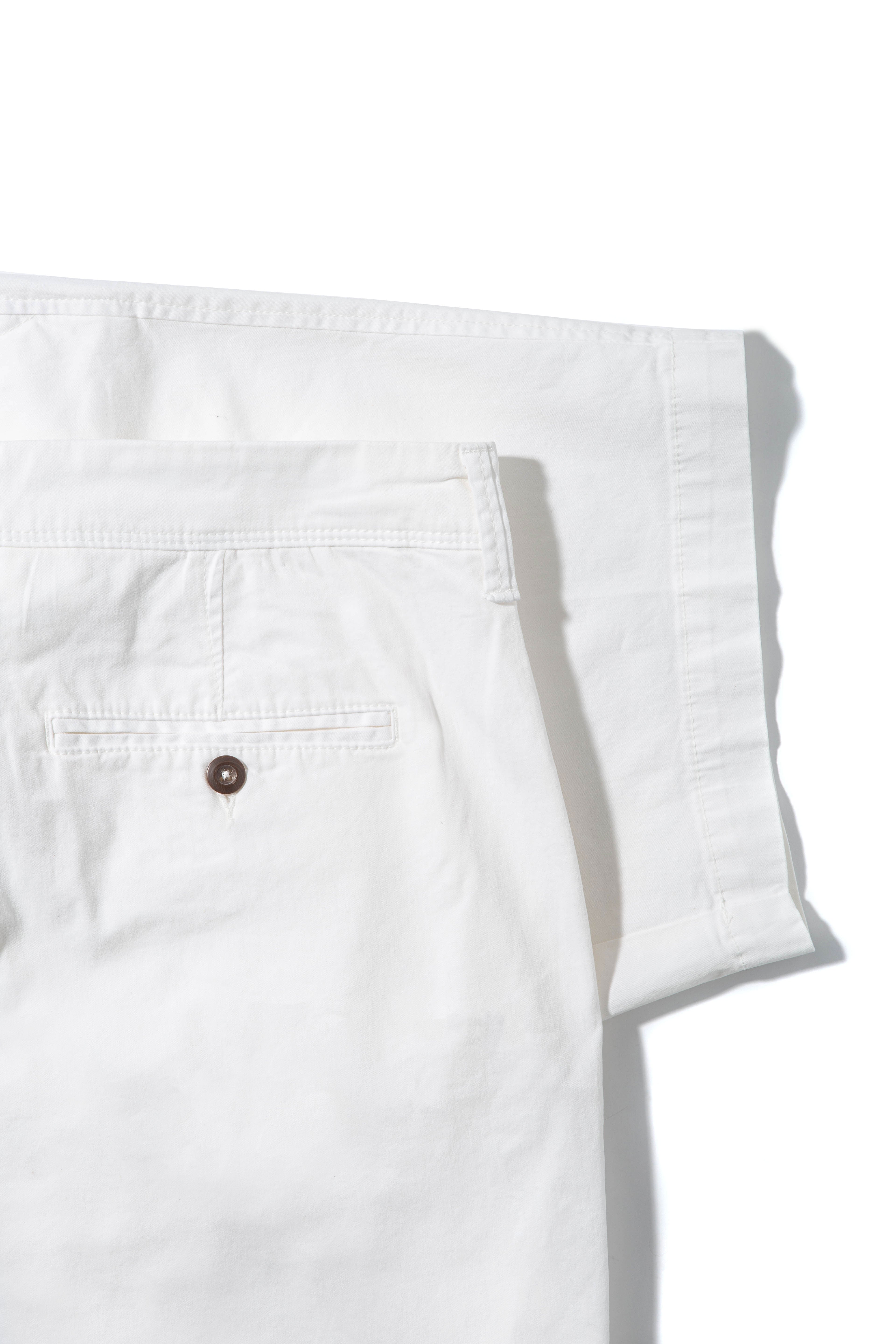 Georg Roth Rockport 9" Stretch Cotton Shorts in White Mens - Shorts