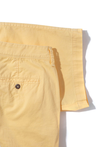 Georg Roth Rockport 9" Stretch Cotton Shorts in Yellow Mens - Shorts