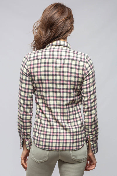 Giannetto Portofino Tilly Western Snap Shirt In Multi Ladies - Tops