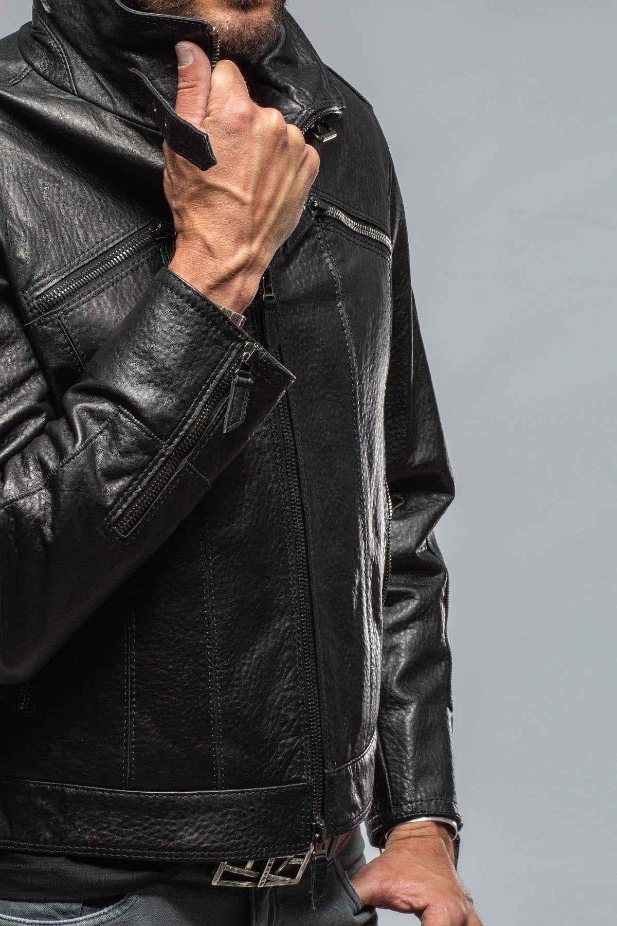 Gimo's Alfero Leather Jacket Samples - Mens - Outerwear - Leather