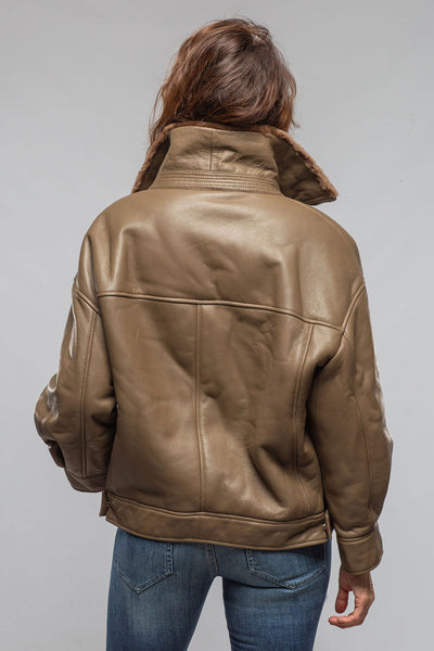 Amaya Shearling Jacket | Samples - Ladies - Outerwear - Leather | Gimo's
