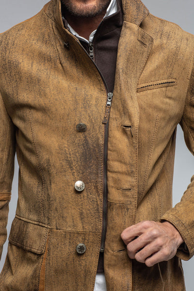 Gimo's Argento Leather Blazer Samples - Mens - Outerwear - Leather