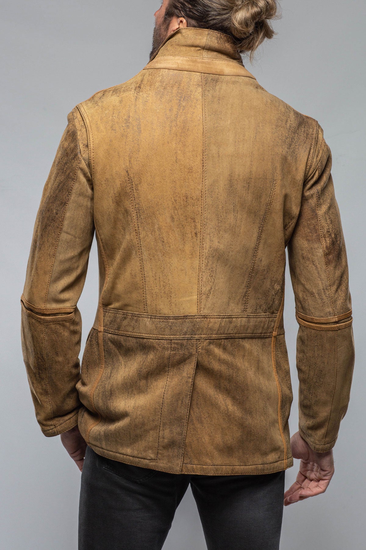 Gimo's Argento Leather Blazer Samples - Mens - Outerwear - Leather