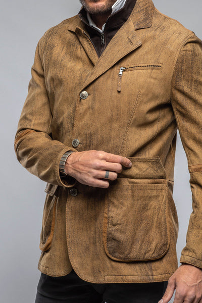 Gimo's Argento Leather Blazer Samples - Mens - Outerwear - Leather