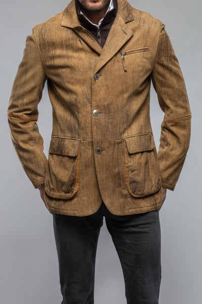 Gimo's Argento Leather Blazer Samples - Mens - Outerwear - Leather