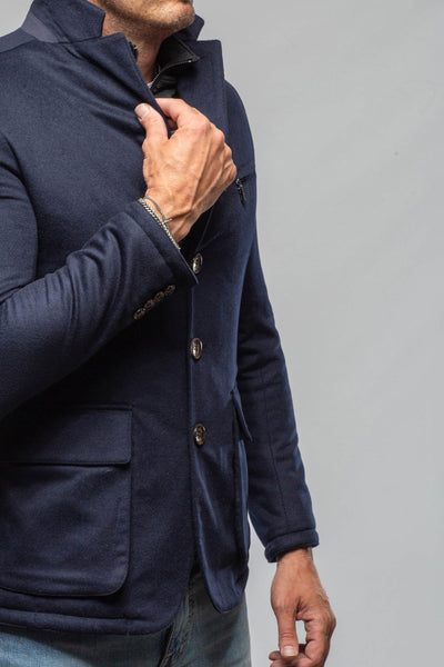 Gimo's Baylor Wool Cashmere Silk Field Jacket Samples - Mens - Outerwear - Cloth