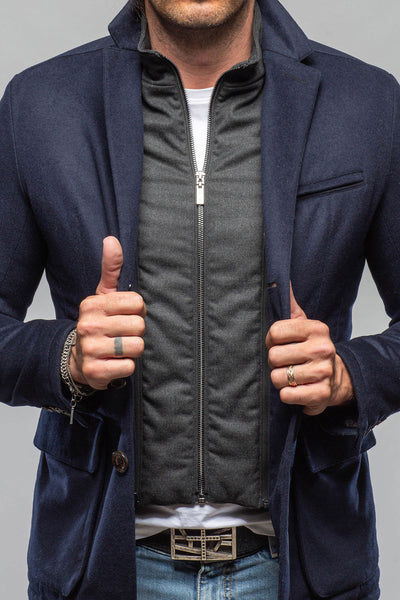 Gimo's Baylor Wool Cashmere Silk Field Jacket Samples - Mens - Outerwear - Cloth