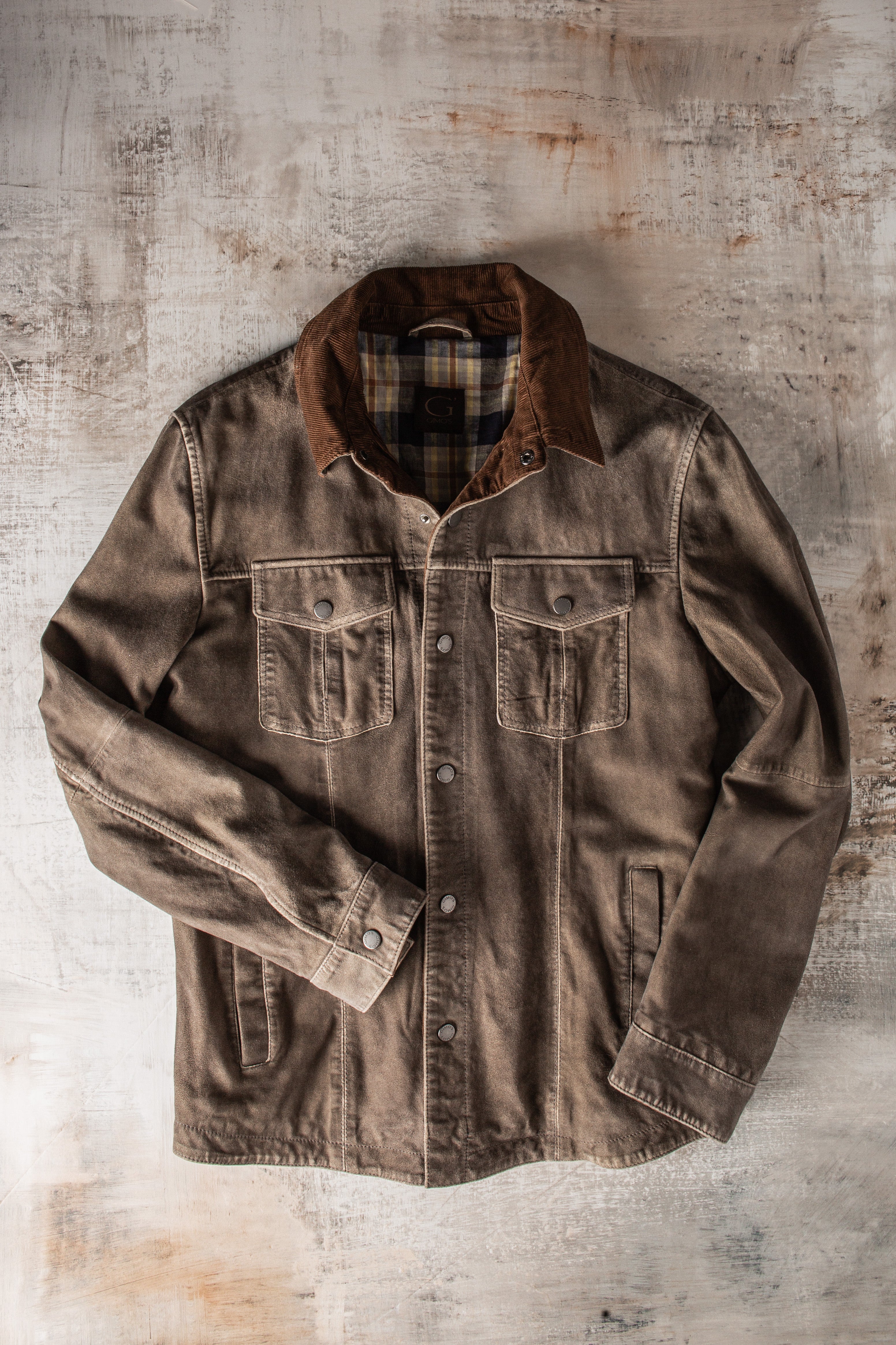 Gimo's Bedford Suede Jacket Samples - Mens - Outerwear - Cloth