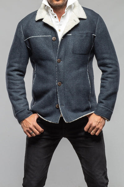 Gimo's Bennet Sherpa Knit Coat Samples - Mens - Outerwear - Cloth