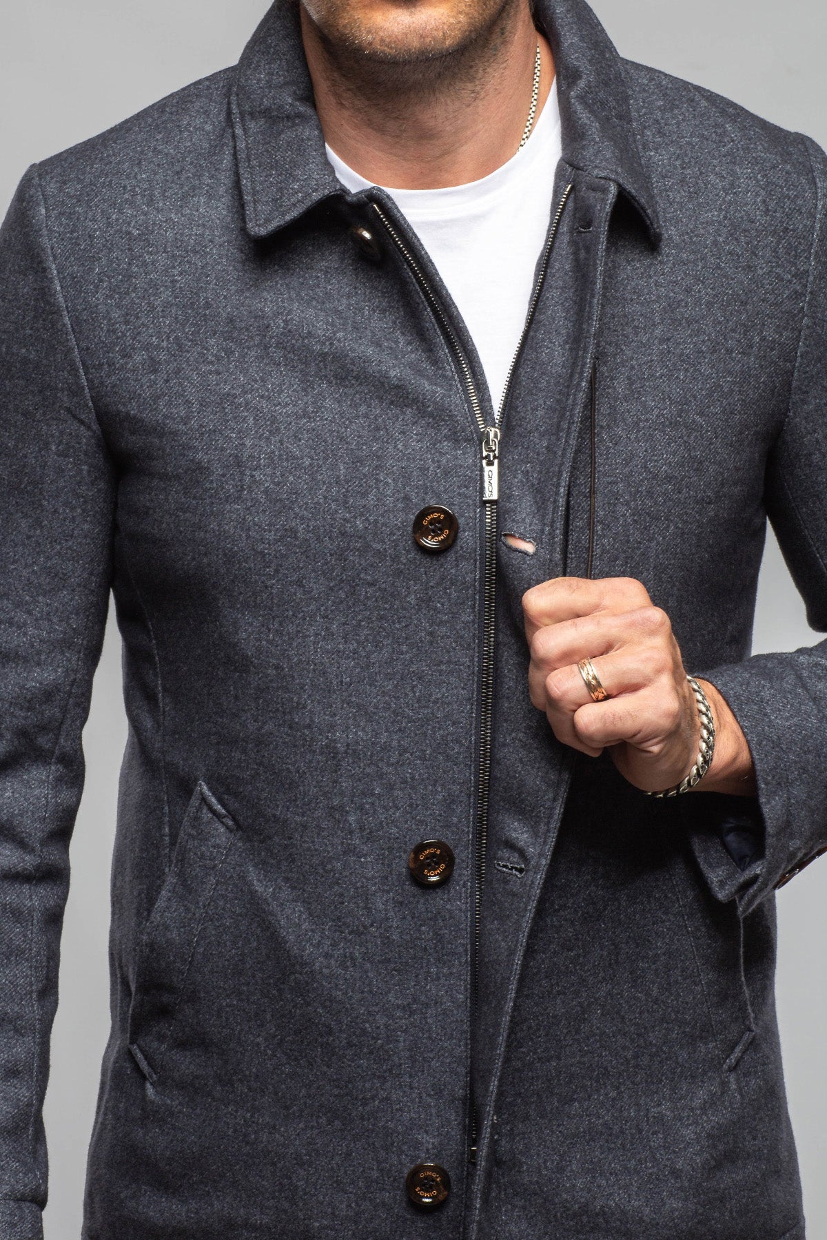 Gimo's Bolton Travel Jacket Samples - Mens - Outerwear - Cloth
