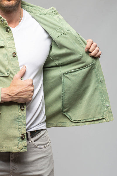 Brady Knit Shirt Jacket | Samples - Mens - Outerwear - Cloth | Gimo's