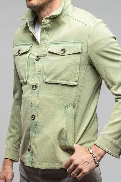 Brady Knit Shirt Jacket | Samples - Mens - Outerwear - Cloth | Gimo's