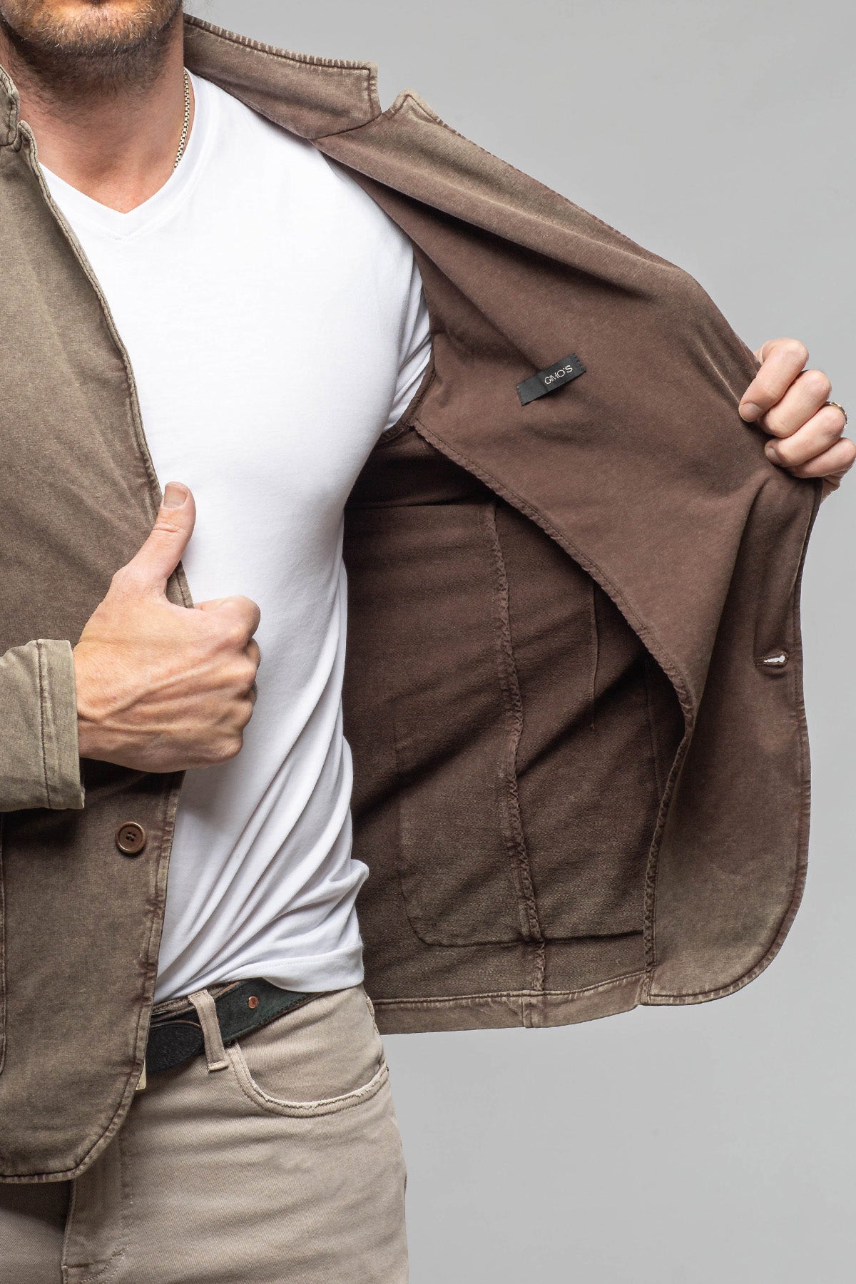 Gimo's Brady Knit Shirt Jacket Samples - Mens - Outerwear - Cloth