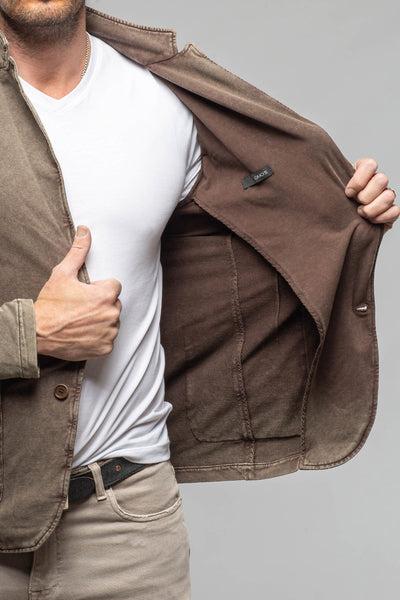 Gimo's Brady Knit Shirt Jacket Samples - Mens - Outerwear - Cloth