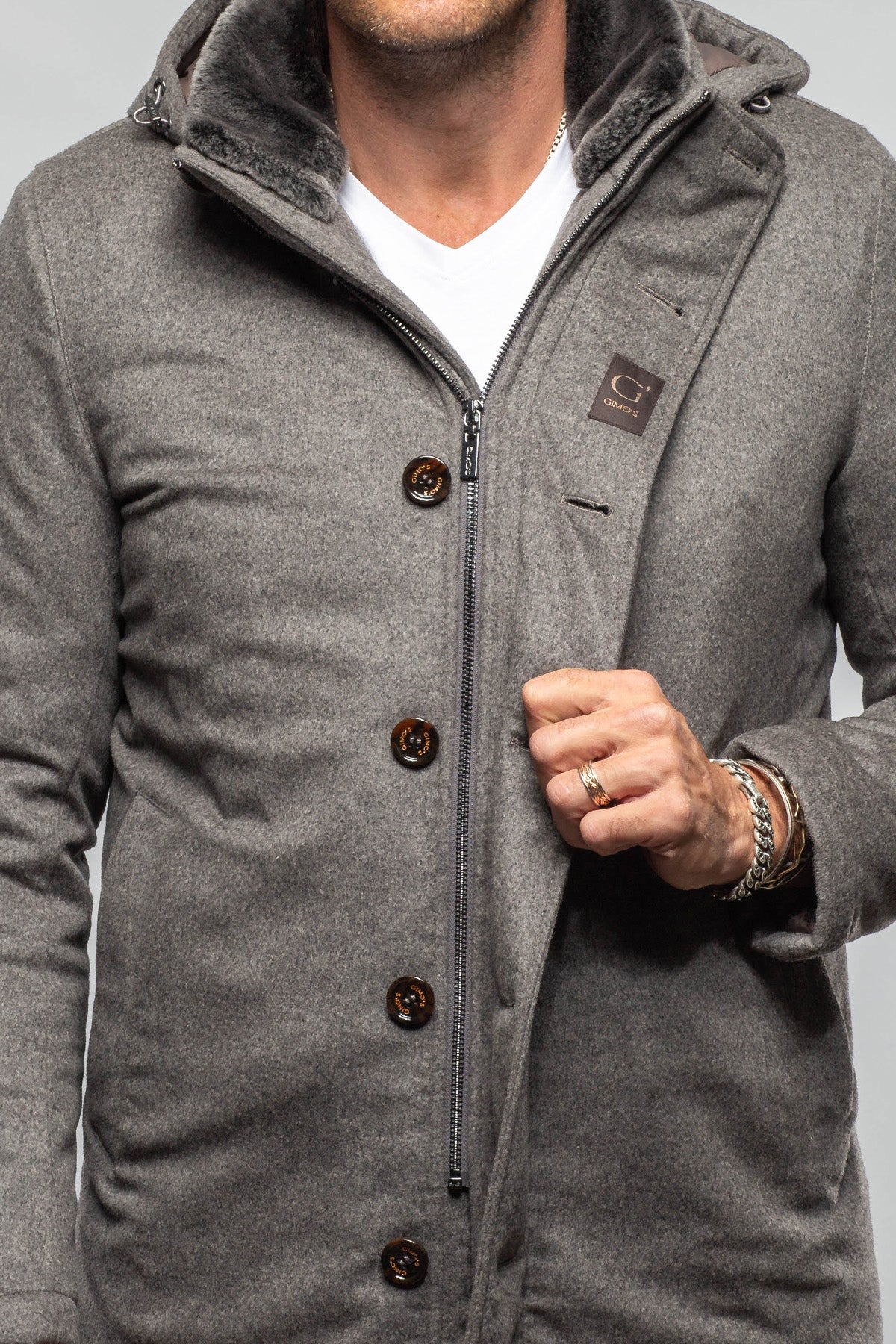 Gimo's Breyer Wool Overcoat Samples - Mens - Outerwear - Cloth