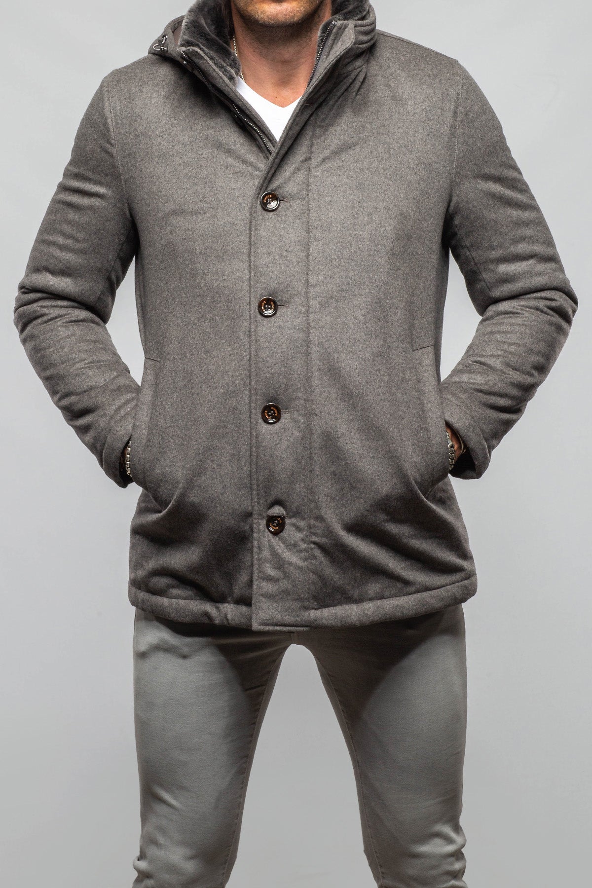 Gimo's Breyer Wool Overcoat Samples - Mens - Outerwear - Cloth