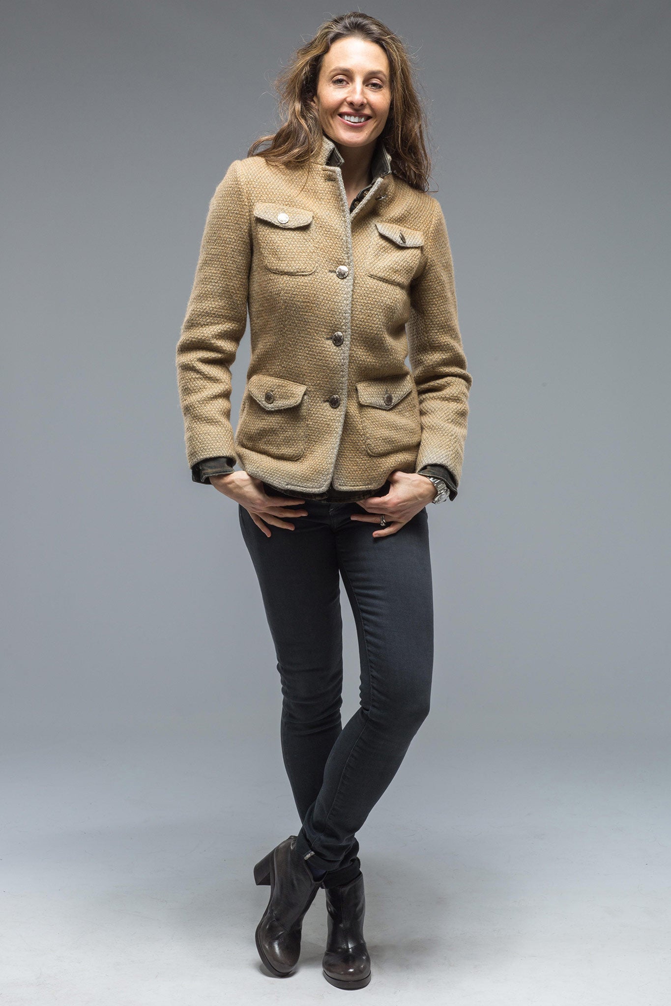 Gimo's Brie Washed Jacket Warehouse - Ladies - Outerwear - Cloth
