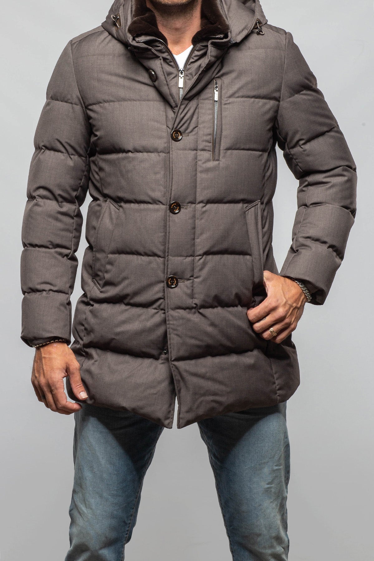 Gimo's Callahan Down Parka Samples - Mens - Outerwear - Cloth