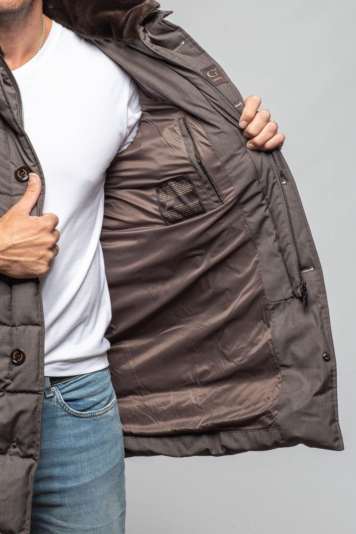 Gimo's Callahan Down Parka Samples - Mens - Outerwear - Cloth