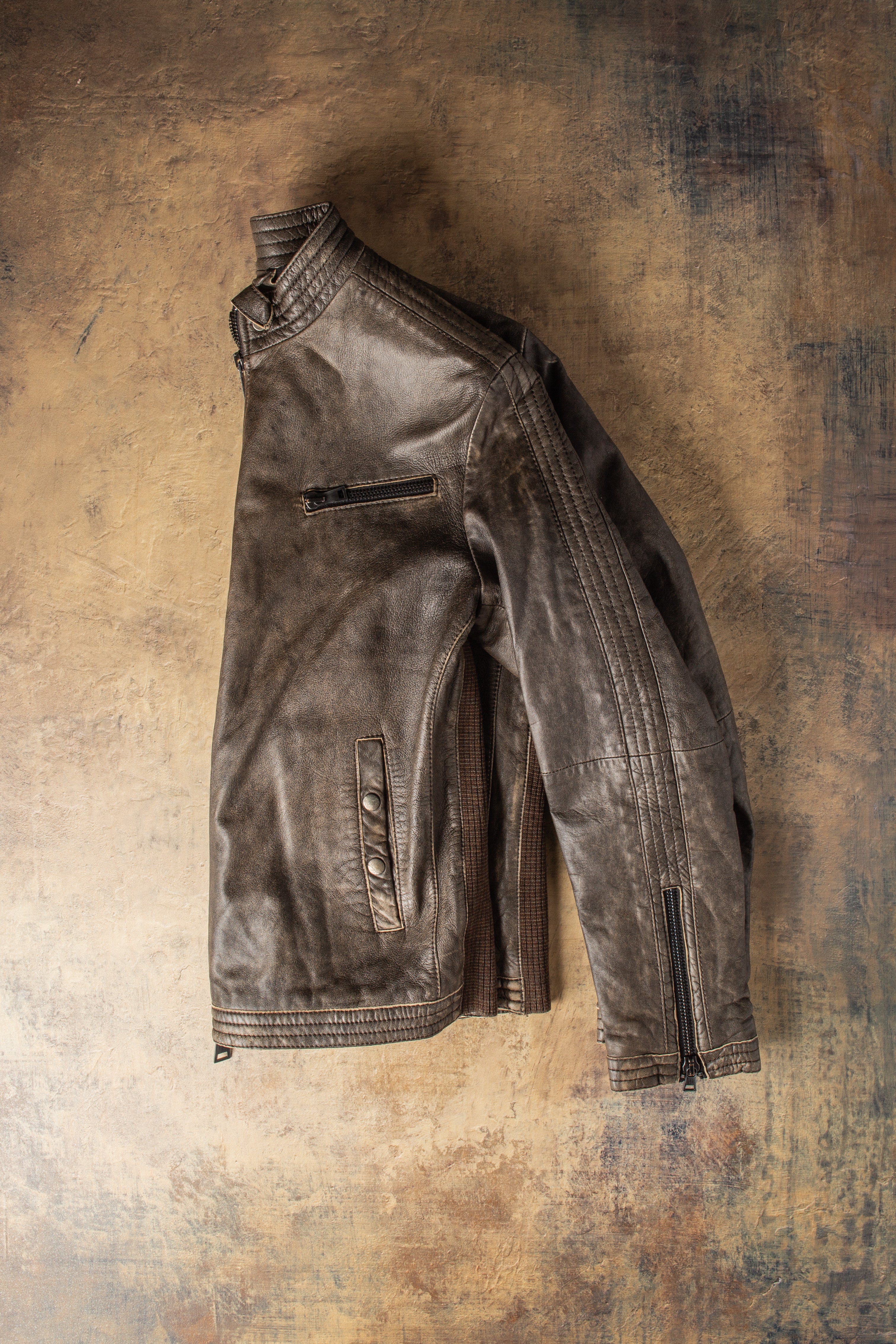 Carlo Moto Jacket | Samples - Mens - Outerwear - Leather | Gimo's