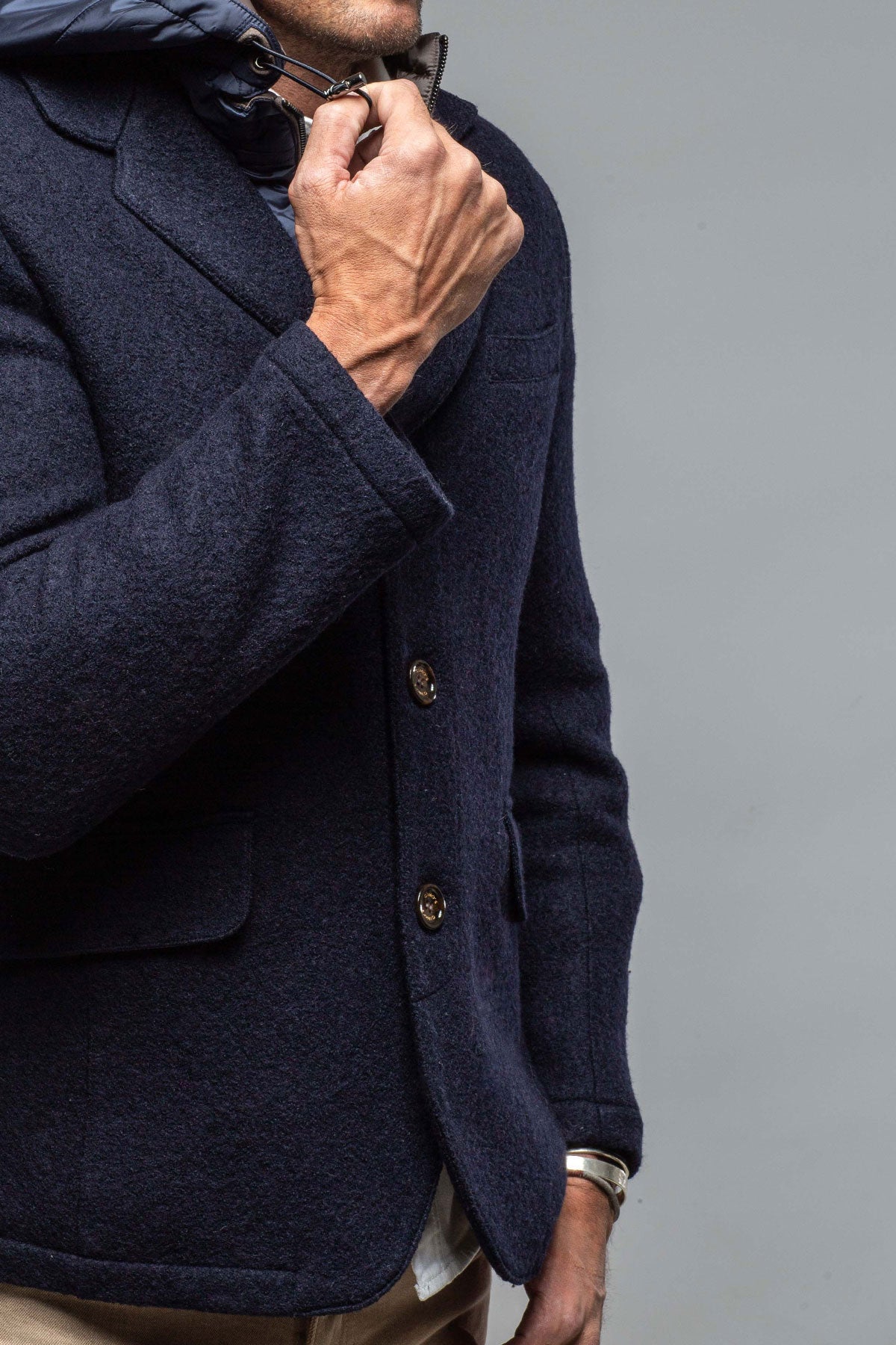 GIMO'S Carmichael Wool/Mohair Jacket