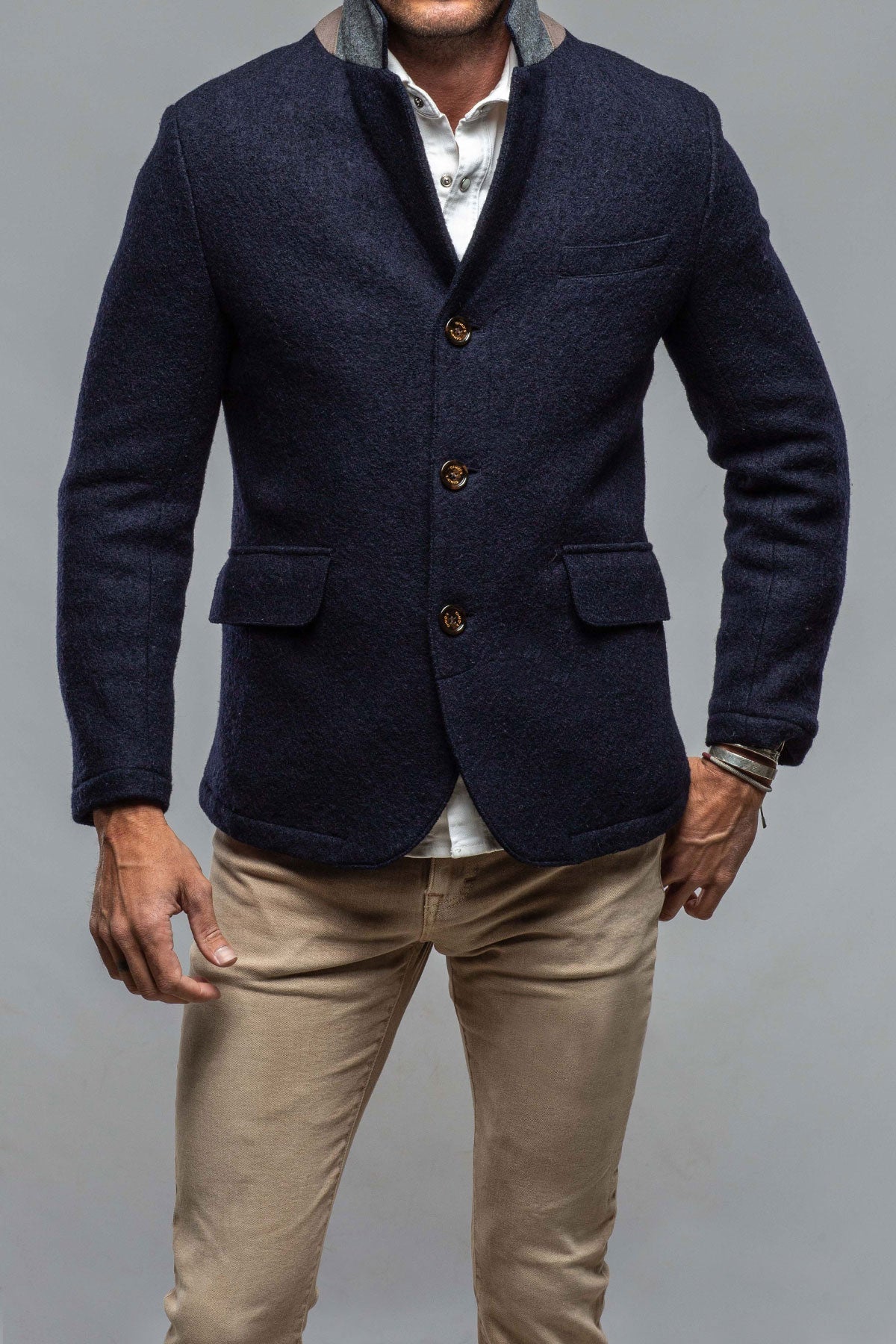 GIMO'S Carmichael Wool/Mohair Jacket