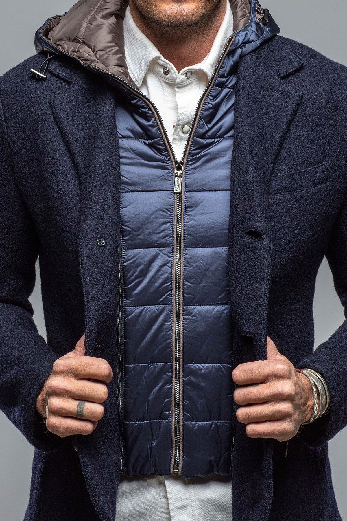 GIMO'S Carmichael Wool/Mohair Jacket