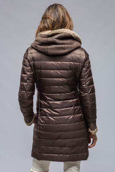 Gimo's Carrie Après Puffer in Metallic Brown Warehouse - Ladies - Outerwear - Cloth