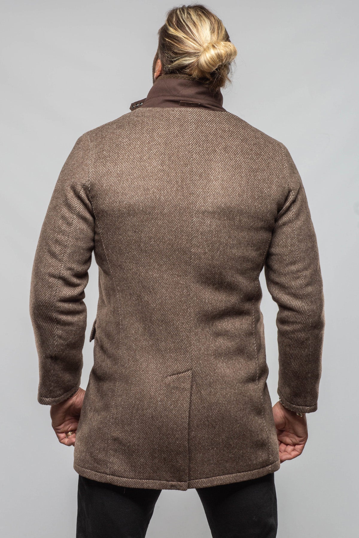 Gimo's Cellini Wool-Blend Overcoat Samples - Mens - Outerwear - Cloth
