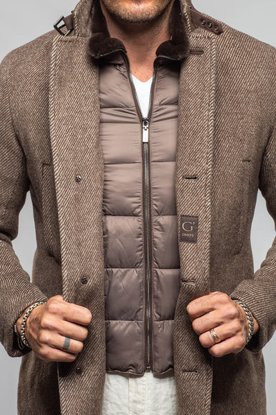 Gimo's Cellini Wool-Blend Overcoat Samples - Mens - Outerwear - Cloth