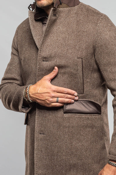 Gimo's Cellini Wool-Blend Overcoat Samples - Mens - Outerwear - Cloth