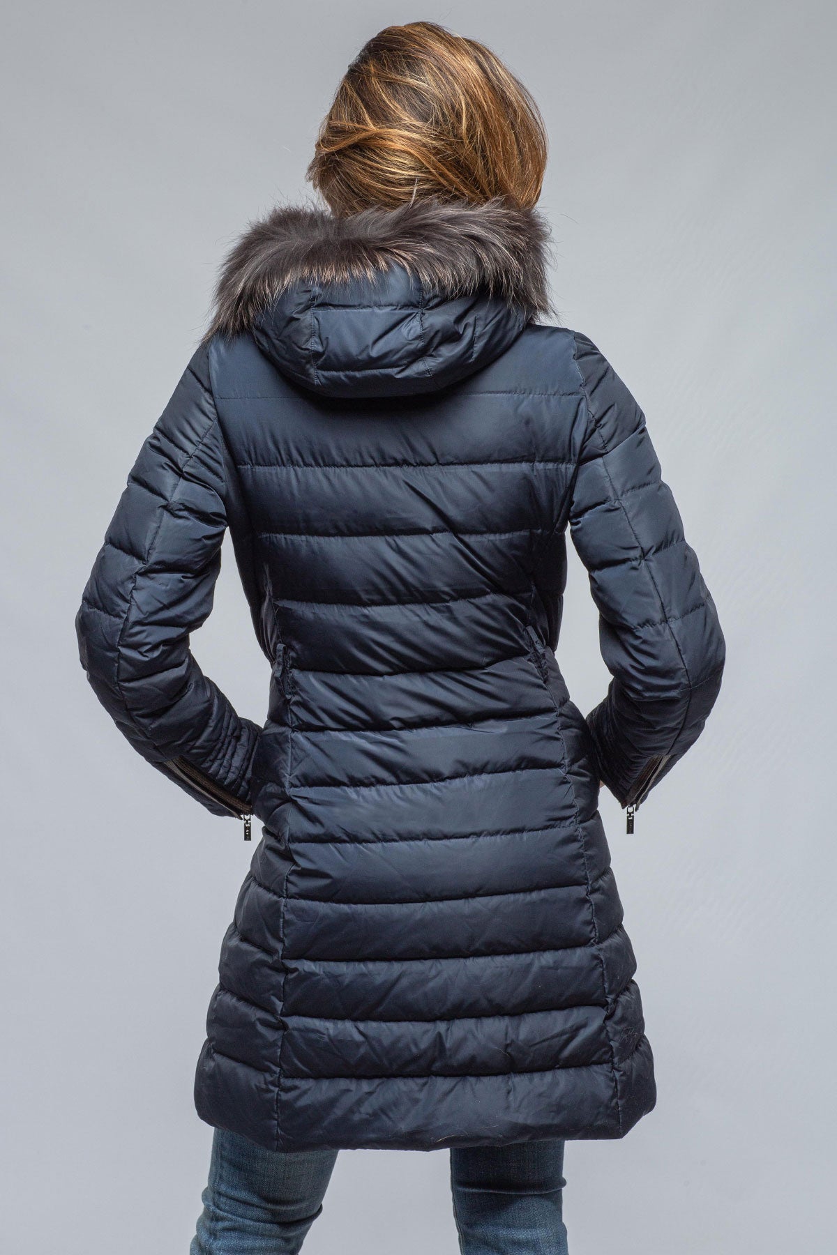 Gimo's Ceto Resort Coat In Navy Warehouse - Ladies - Outerwear - Cloth