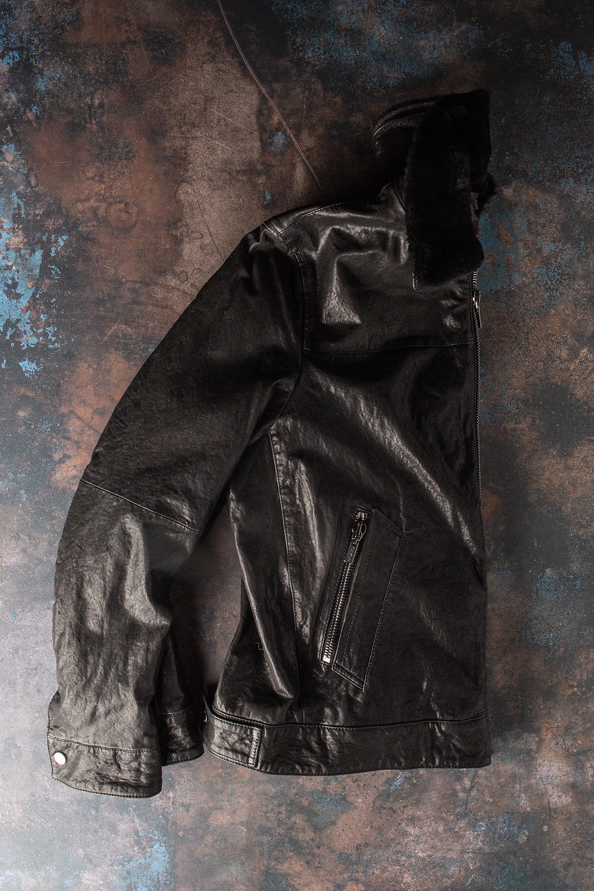 Chauncy Bomber | Samples - Mens - Outerwear - Leather | Gimo's