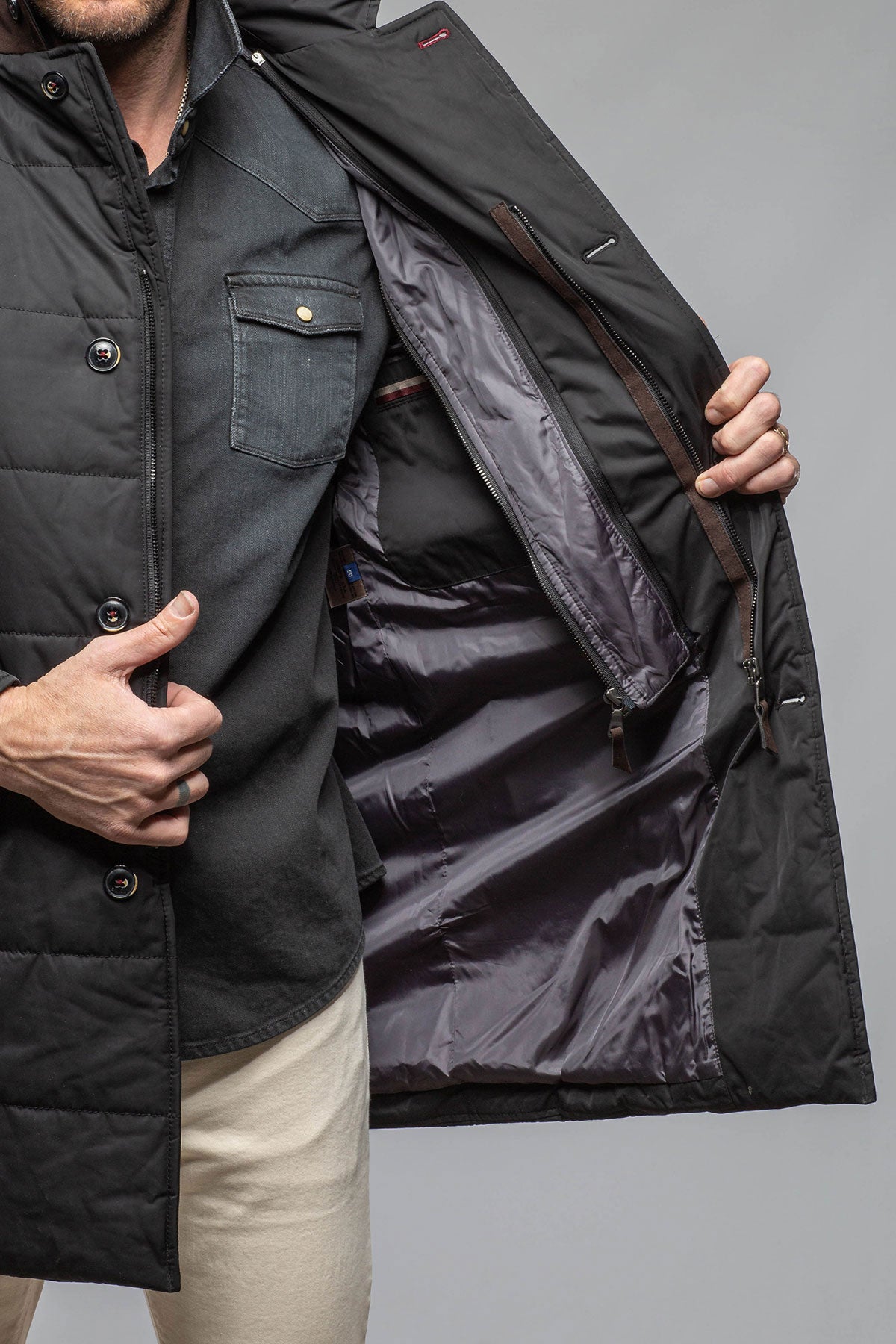 Gimo's Clayton Technical Overcoat Warehouse - Mens - Outerwear - Cloth