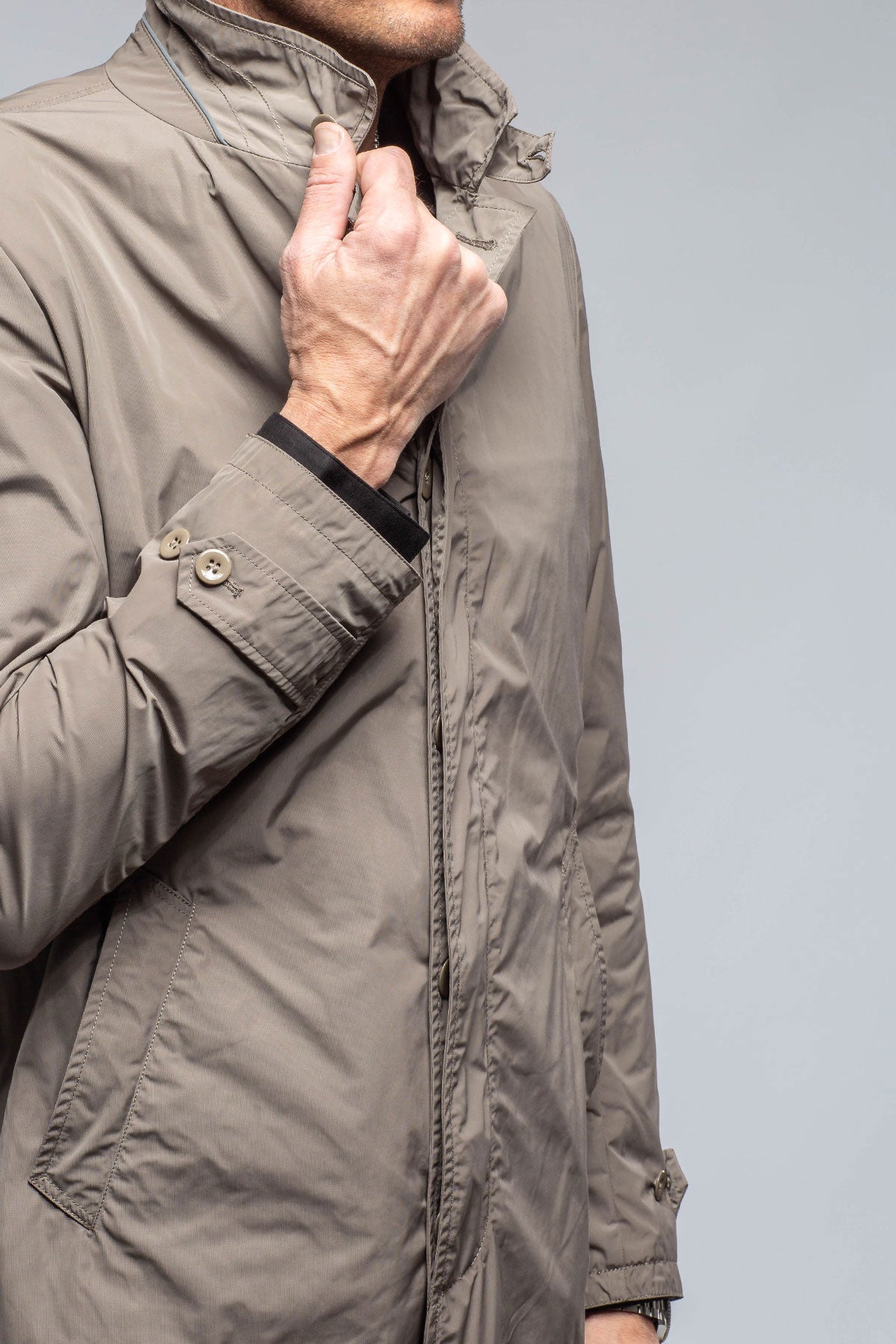 Gimo's Cory Lightweight Jacket In Tan Warehouse - Mens - Outerwear - Cloth