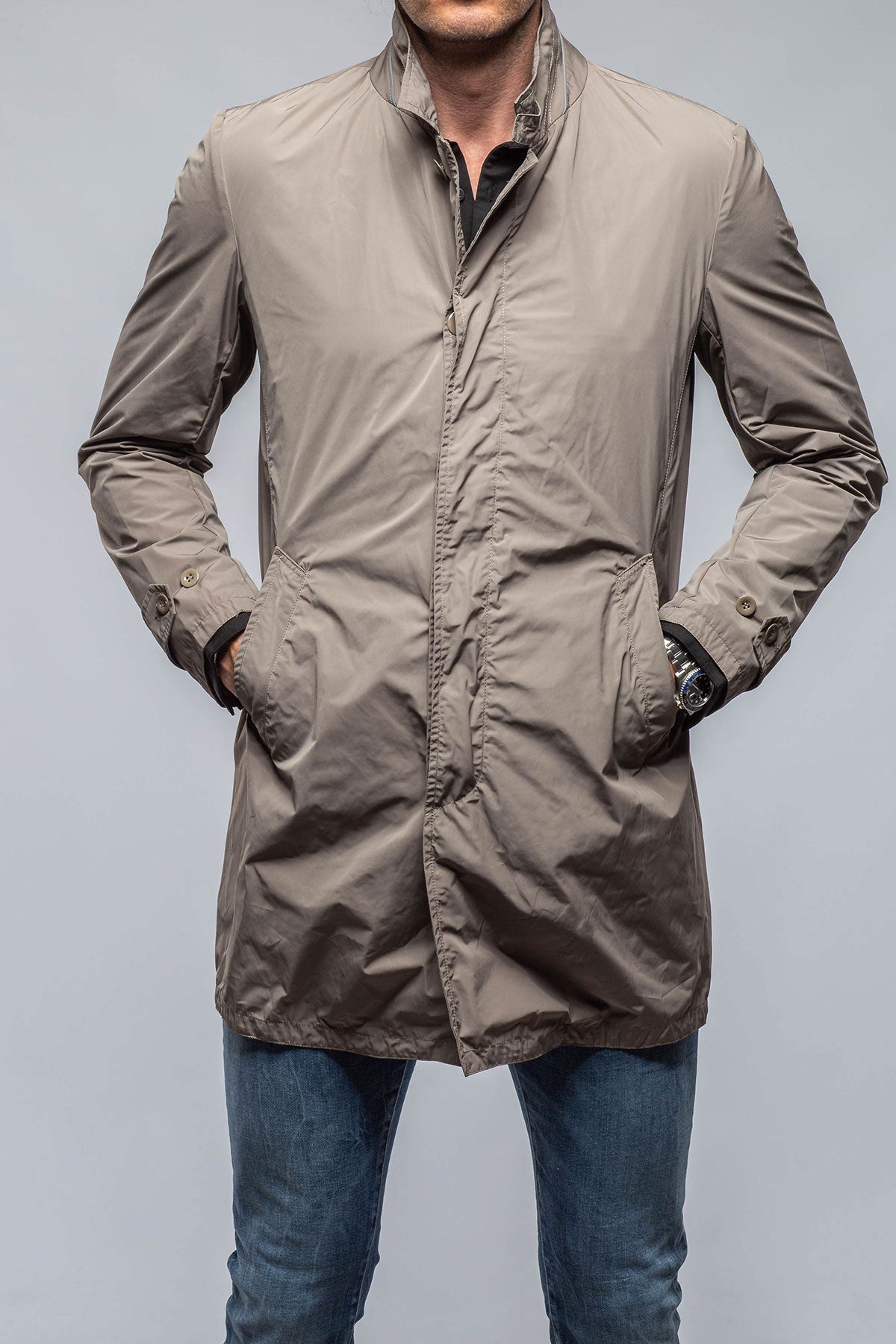 Gimo's Cory Lightweight Jacket In Tan Warehouse - Mens - Outerwear - Cloth