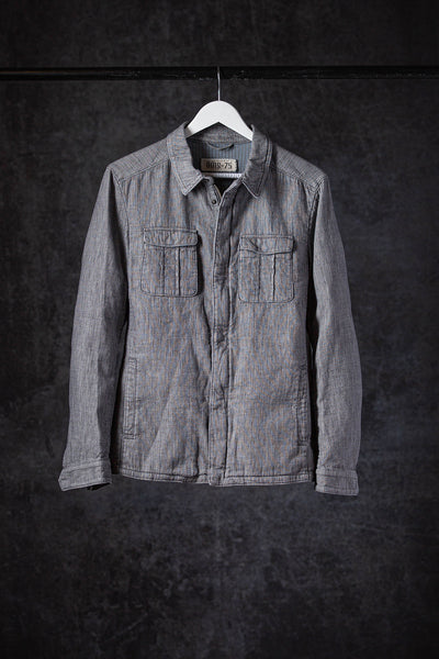 Gimo's Davos Cotton/Linen Shirt Jacket Warehouse - Mens - Outerwear - Cloth