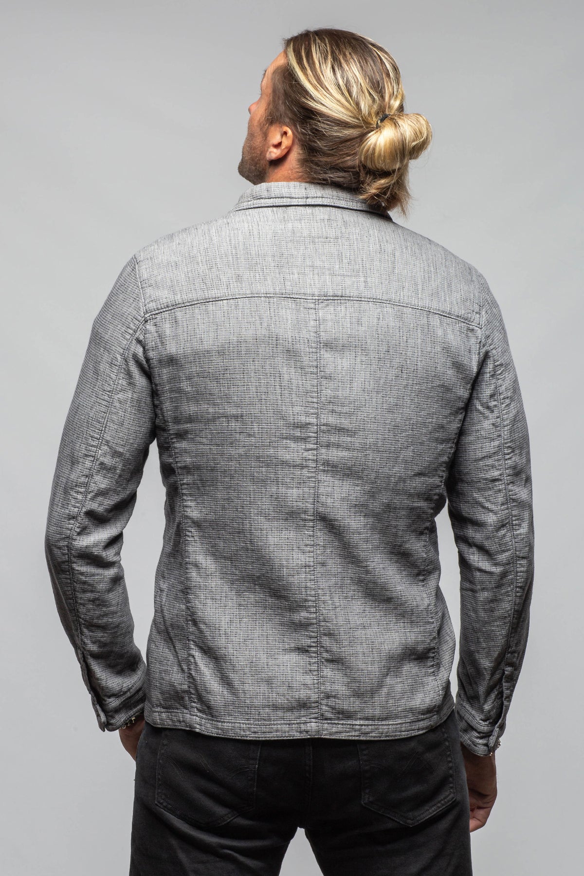 Gimo's | Davos Cotton/Linen Shirt Jacket | Warehouse - Mens - Outerwear - Cloth 
