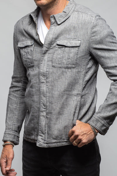 Gimo's | Davos Cotton/Linen Shirt Jacket | Warehouse - Mens - Outerwear - Cloth 