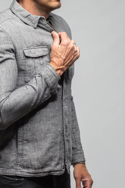 Gimo's | Davos Cotton/Linen Shirt Jacket | Warehouse - Mens - Outerwear - Cloth 