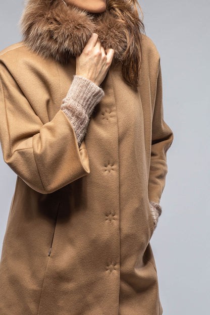 Gimo's Diane Wool/Cashmere Overcoat In Tan Warehouse - Ladies - Outerwear - Cloth