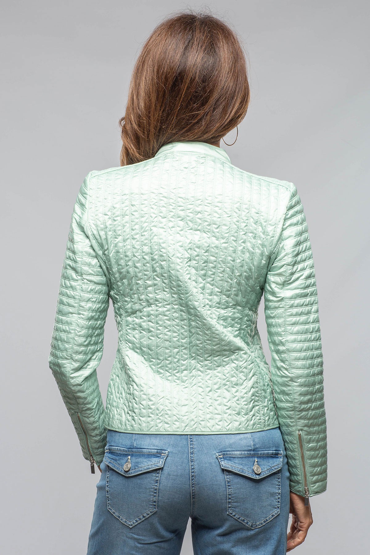 Gimo's Eliza Micro Puff In Mint Warehouse - Ladies - Outerwear - Cloth