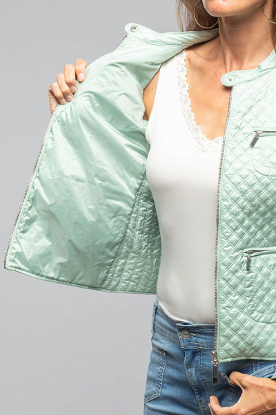 Gimo's Eliza Micro Puff In Mint Warehouse - Ladies - Outerwear - Cloth