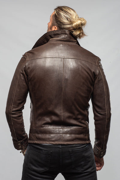 Emiliano Leather Jacket | Samples - Mens - Outerwear - Leather | Gimo's